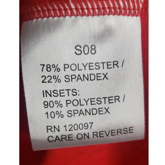 Castelli 1/4 Zip Red White Cycling Jersey Short Sleeve 3 Pocket Large Biking Top - Picture 5 of 9